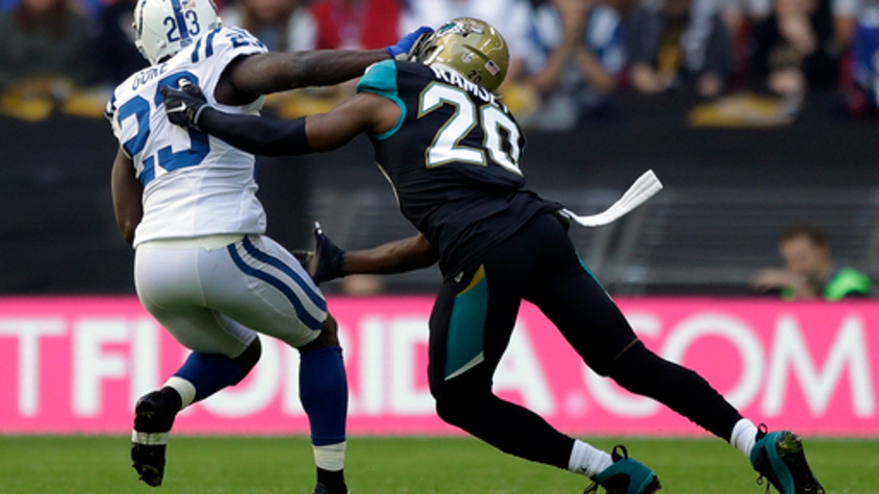 Hurns is Jaguars' London star again in 30-27 win over Colts